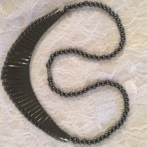 22” Marcasite necklace new